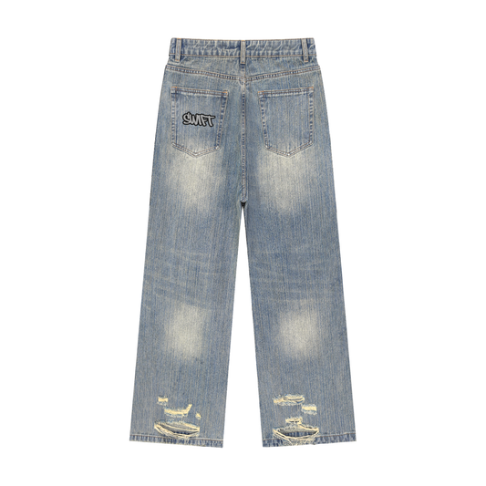 Swift Emoto Light Blue Vintage Wash Jeans