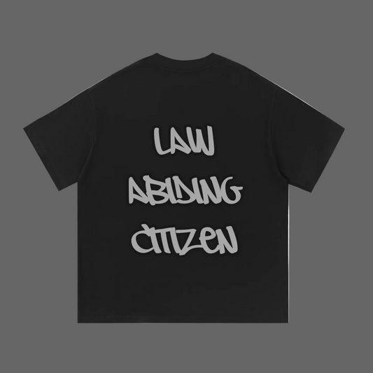 “LAW ABIDING CITIZEN” Swift Emoto Cotton T-Shirt