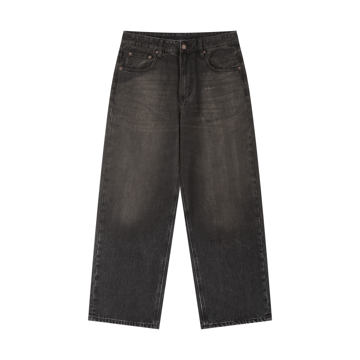 Swift Emoto Black Vintage Wash Jeans (BAGGY)