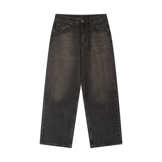 Swift Emoto Black Vintage Wash Jeans (BAGGY)