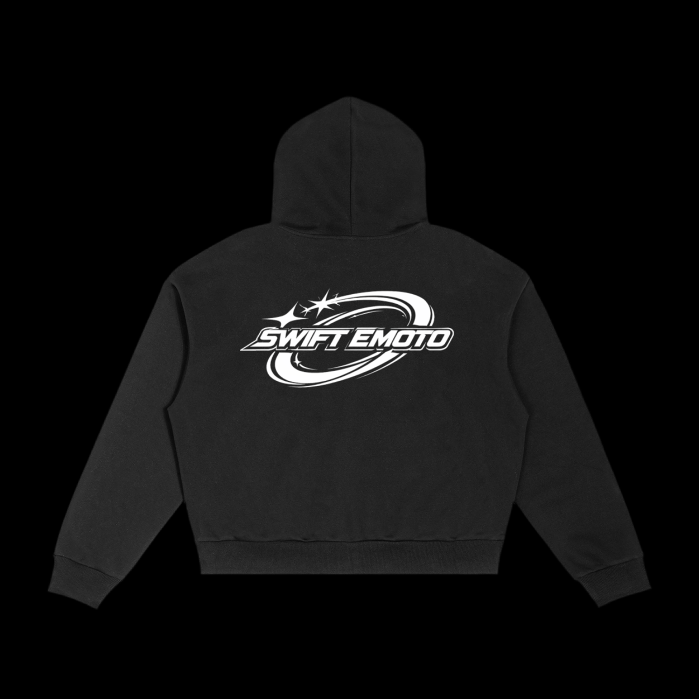 V2 Contrast Plaid Boxy Zip Hoodie