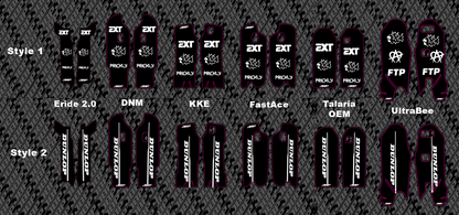 Predesigned Fork Guard Decals