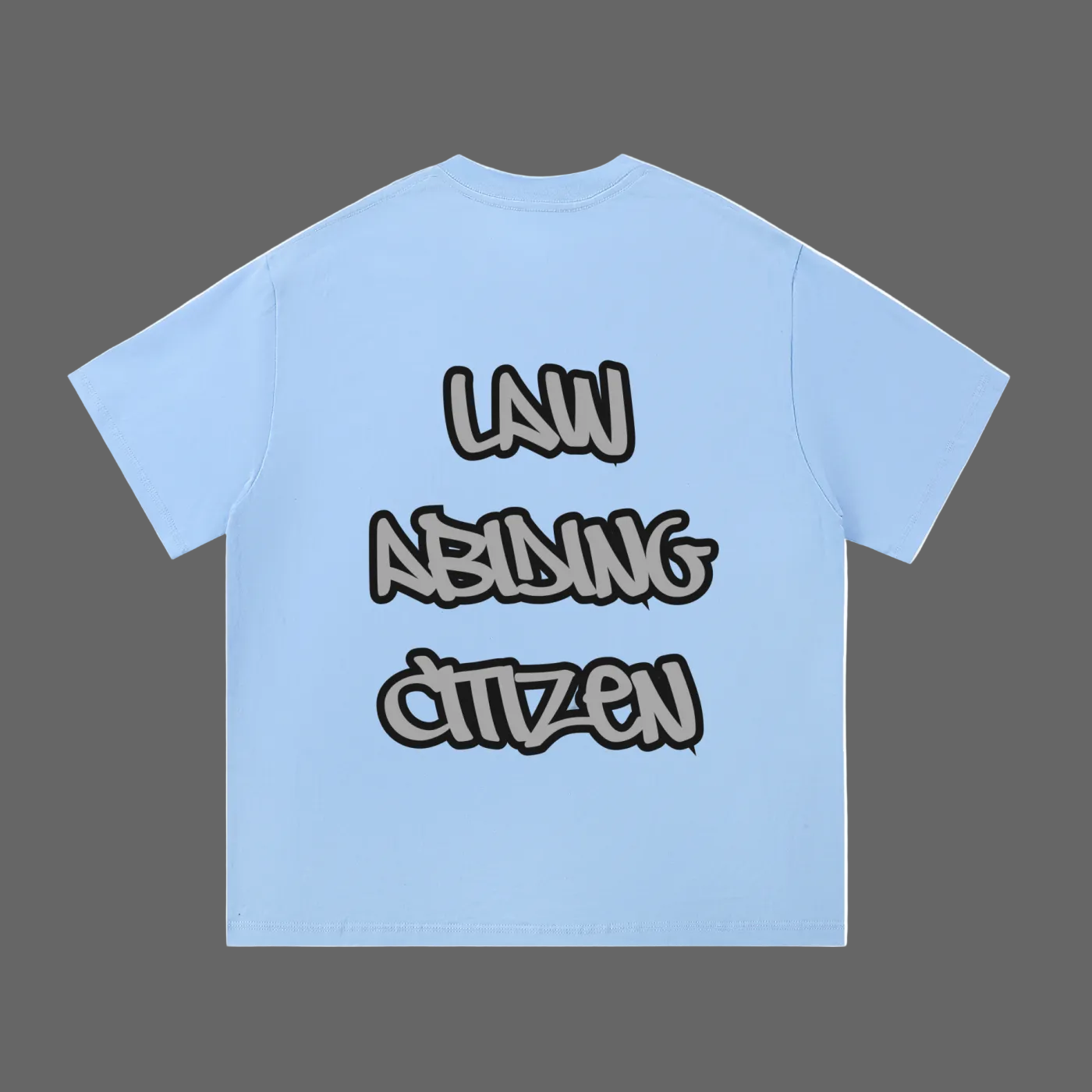 “LAW ABIDING CITIZEN” Swift Emoto Cotton T-Shirt